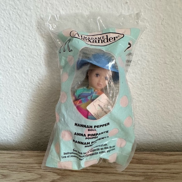 McDonald's Madame Alexander‎ Hannah Pepper Doll VINTAGE SEALED 2003 - Picture 1 of 6